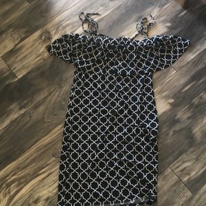 Off the shoulder dress